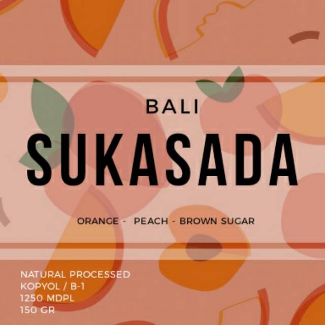 

Kopi arabica Bali Sukasada