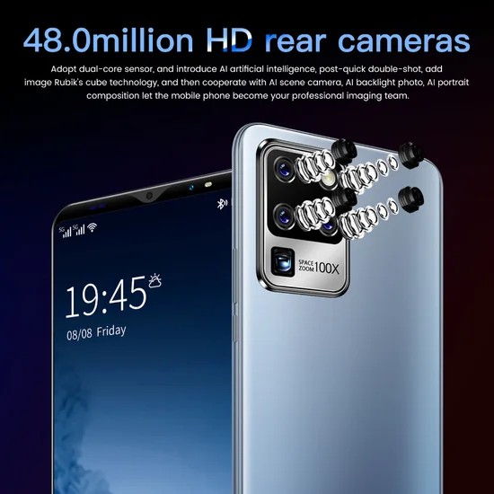 HP Smartphone Murah S30UPlus 6.1 inci Handphone  Android 8GB +128GB HD Kamera Gratis ongkir-7
