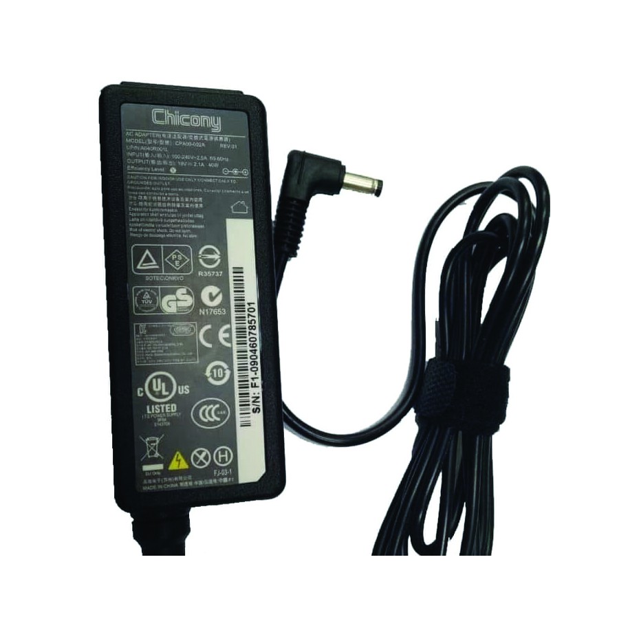 ACER19214817PCKP | ADAPTOR ACER 19V 2.1A DC (4.8*1.7) PANJANG CHICONY + KABEL POWER