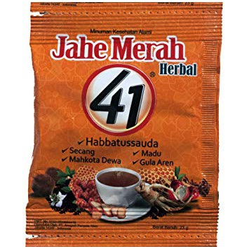 

41 KOPI JAHE MERAH HERBAL 20'S