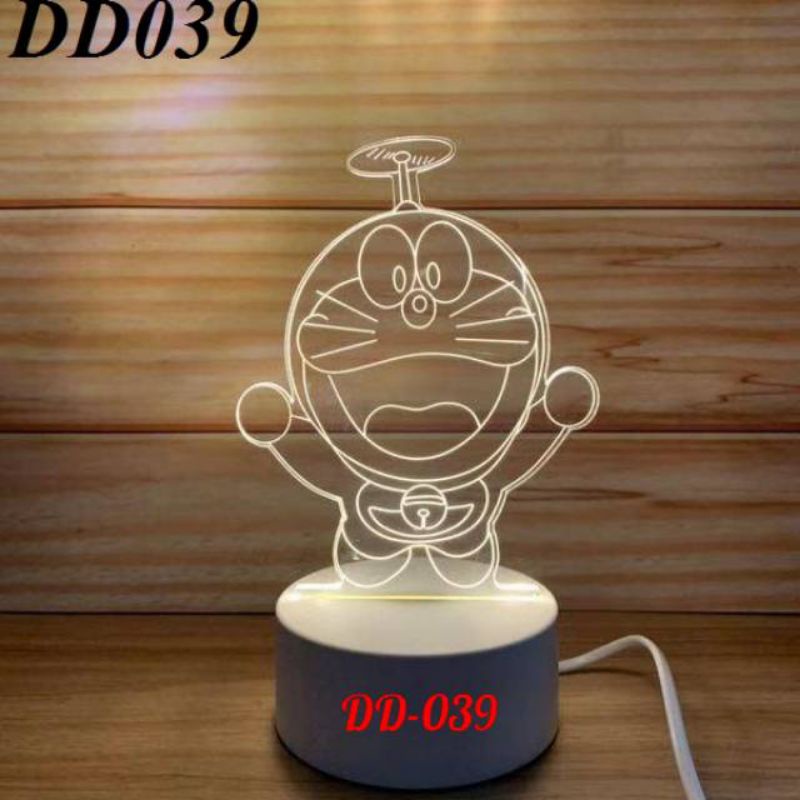 Lampu Hias Doraemon 3d Lampu Tidur Led