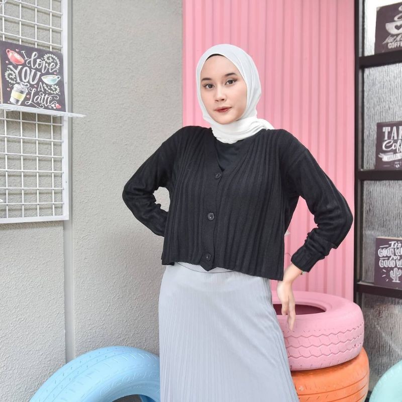 RAJUT KNIT I CARDIGAN KNIT I KARDIGAN KNIT I CARDY CROP I KARDIGAN CROP