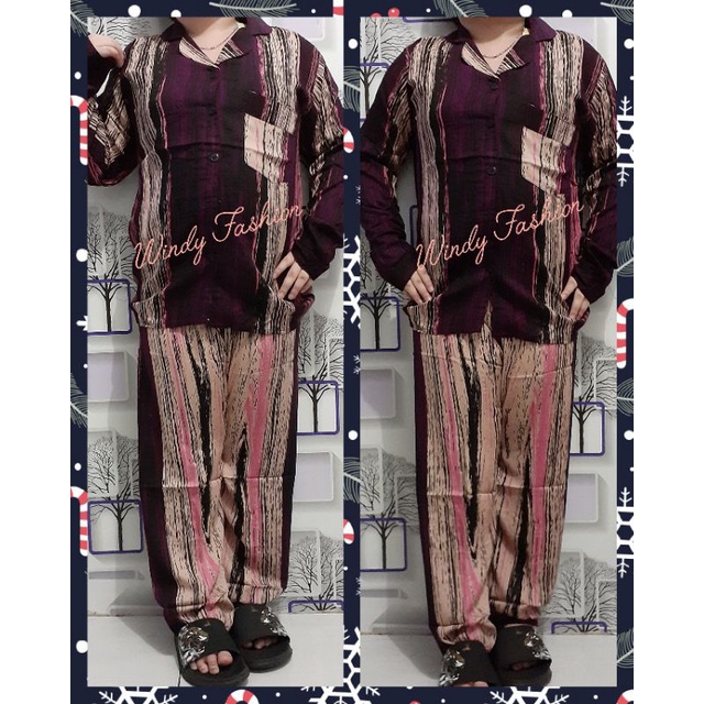 piyama pp anak tanggung Rayon agnes(RANDOM)