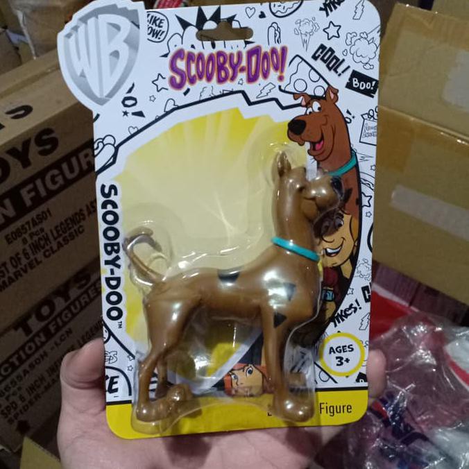 ⚡ DISKON FIGURE ANIME⚡ SCOOBY DOO BENDABLE FIGURE SCOOBY-DOO SCOOBYDOO SHAGGY VELMA NJ CROCE