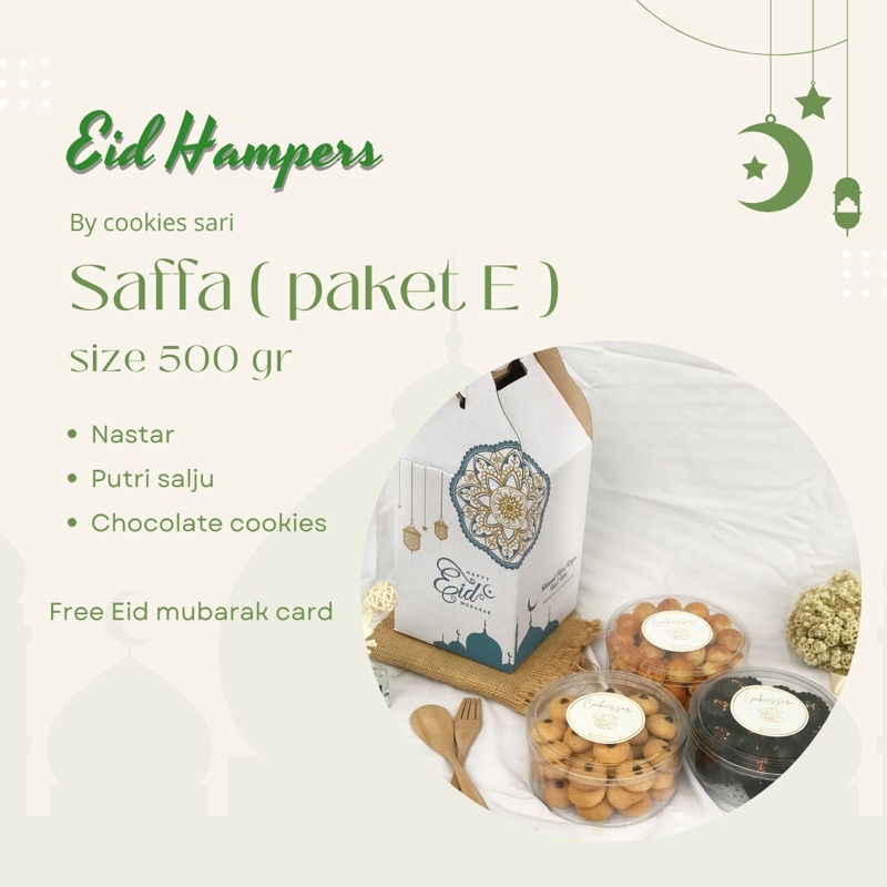 

Paket Hampers Lebaran by cookies sari isi 3