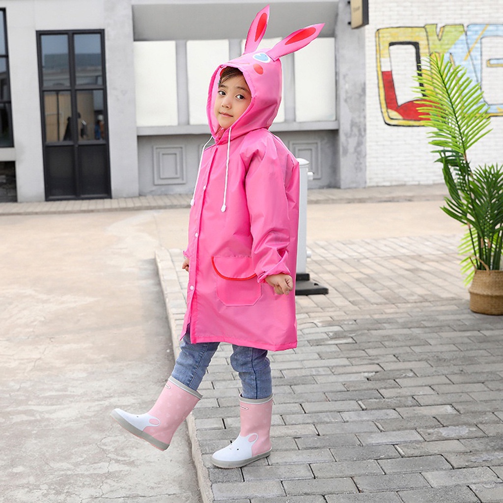 ❤️GTB❤️ JAS HUJAN ANAK HOODIE / JAS HUJAN LUCU MOTIF BINATANG / FUNNY RAIN COAT FOR KIDS R759