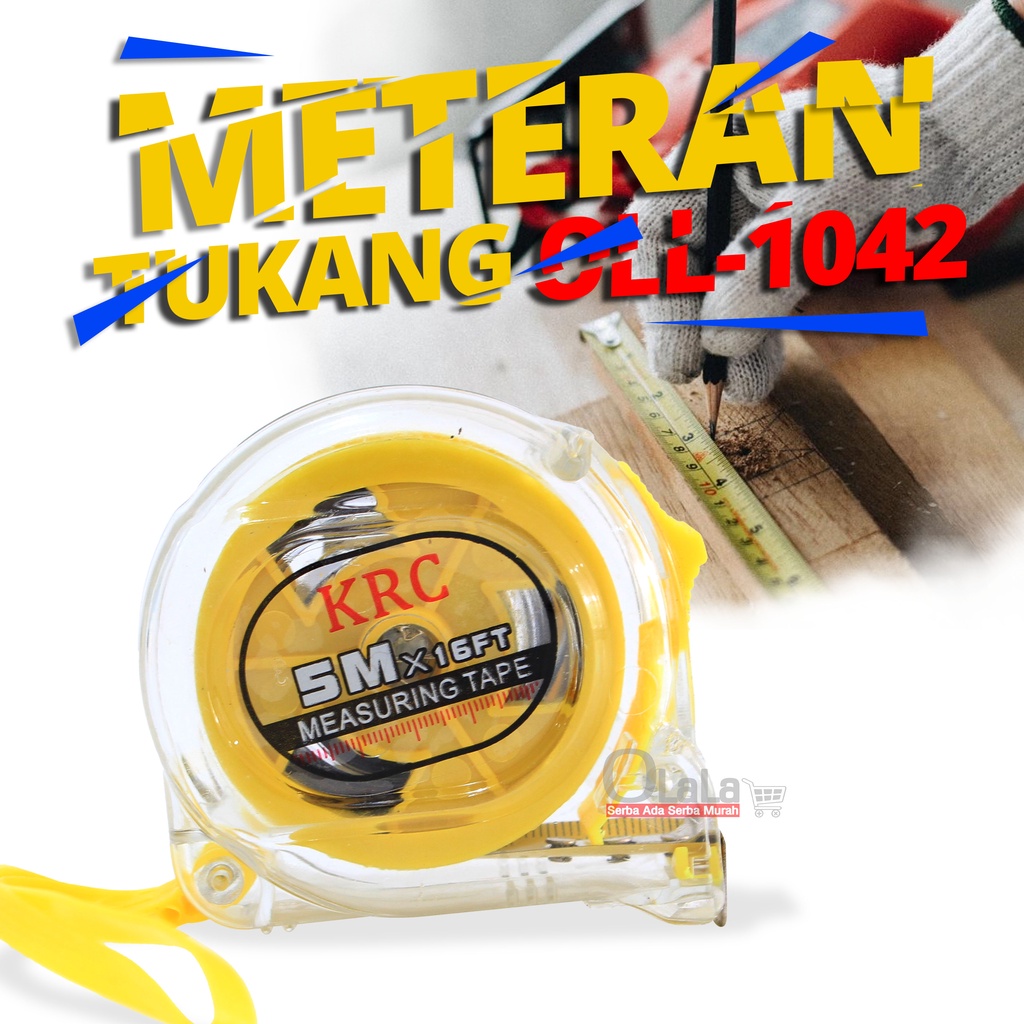 ALAT PENGUKUR TUKANG  METERAN TUKANG 1042/1043