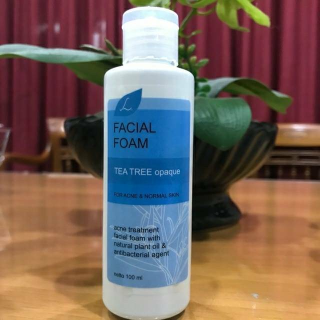 facial foam tea tree larissa