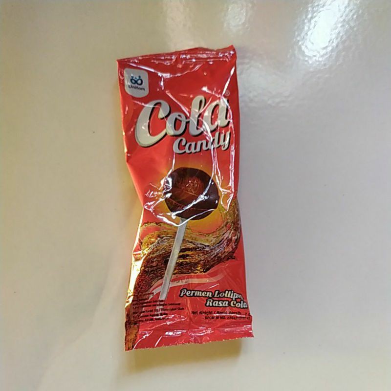 

Cola Candy 7g Permen Loli Rasa Cola