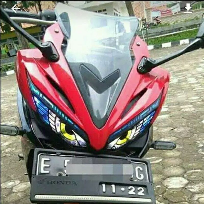 Stiker Sticker lampu CBR 150 Facelift