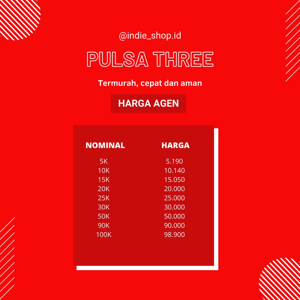 Pulsa Smartfren 5k 10k 15k 20k 25k