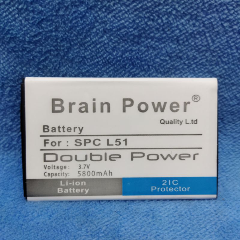 Baterai batre SPC L51 double power