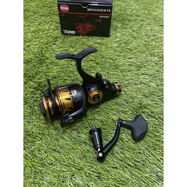 PENN SPINFISHER VI SSVI2500 LL LIVE LINER DOUBLE DRAG REEL SPINNING LAUT
