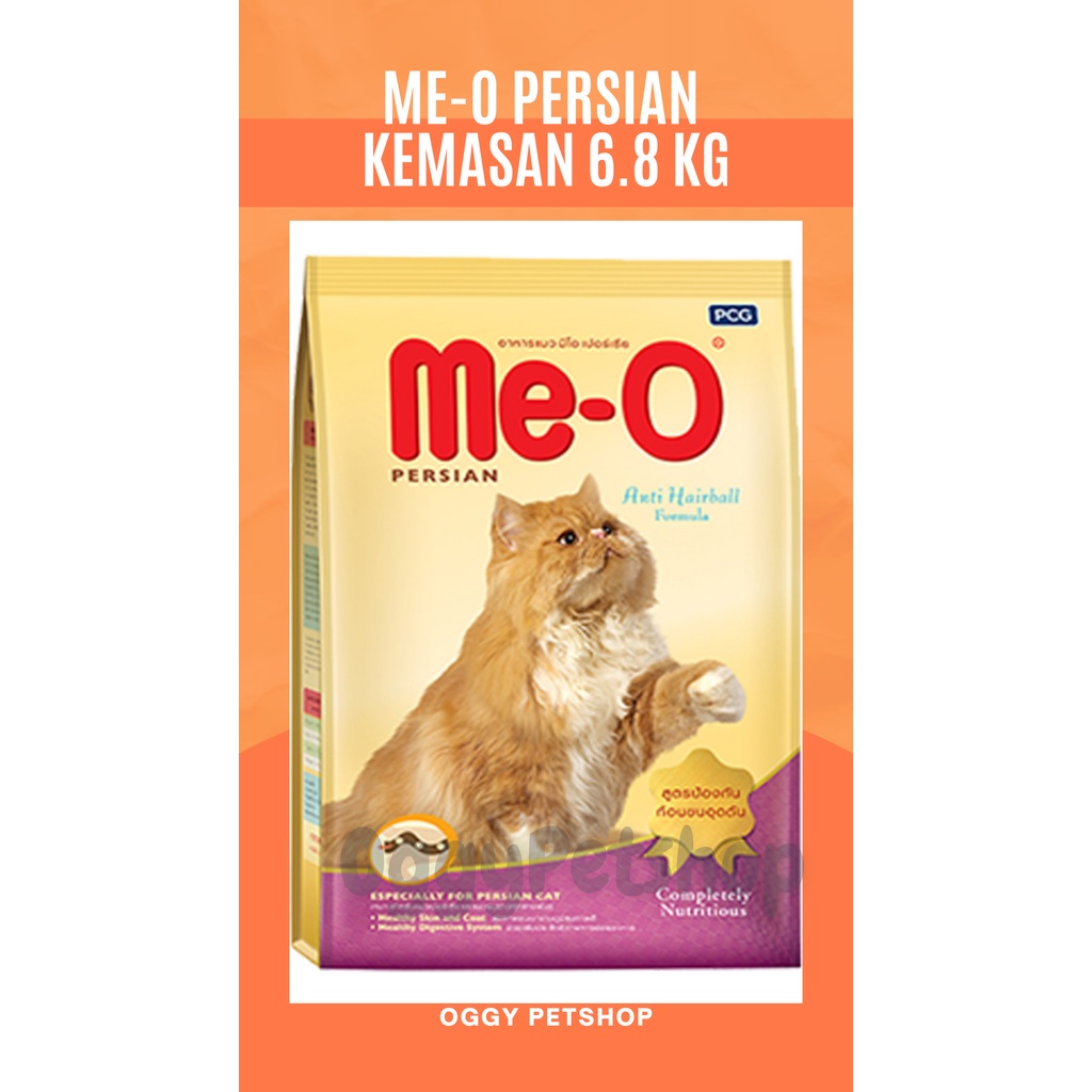 [GRAB GOJEK] ME-O PERSIAN ADULT Makanan Kucing Dewasa MEO 6.8 Kg