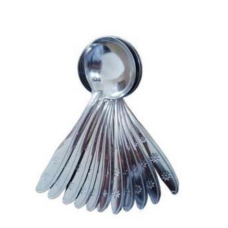 Sendok Sup Sayur Serbaguna Bahan Stainless steel - isi 10 pcs