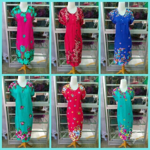 Daster kancing depan/ Daster Midi/ Daster Busui/ DPT/ Daster Wanita