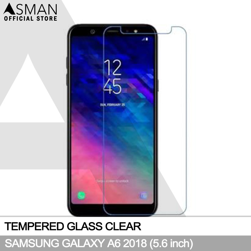 Tempered Glass Samsung Galaxy A6 (2018) | Anti Gores Pelindung Layar Kaca - Bening