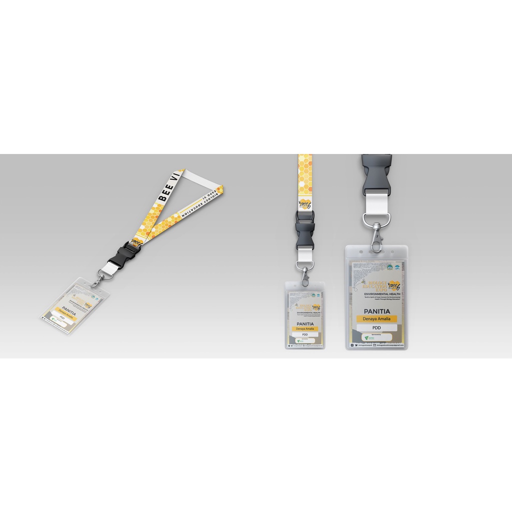

Lanyard dan Id Card Panitia Bee