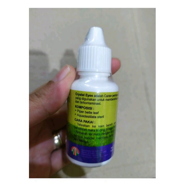 Crystal Eyes 30ml Herbal Pembersih Mata Kucing Eye Tear Stain Remover