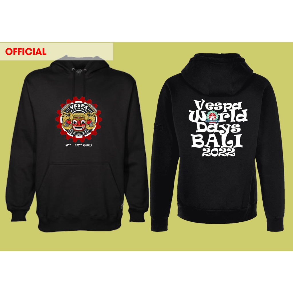 JAKET HOODIE vespa world days bali 2022 vwd 22