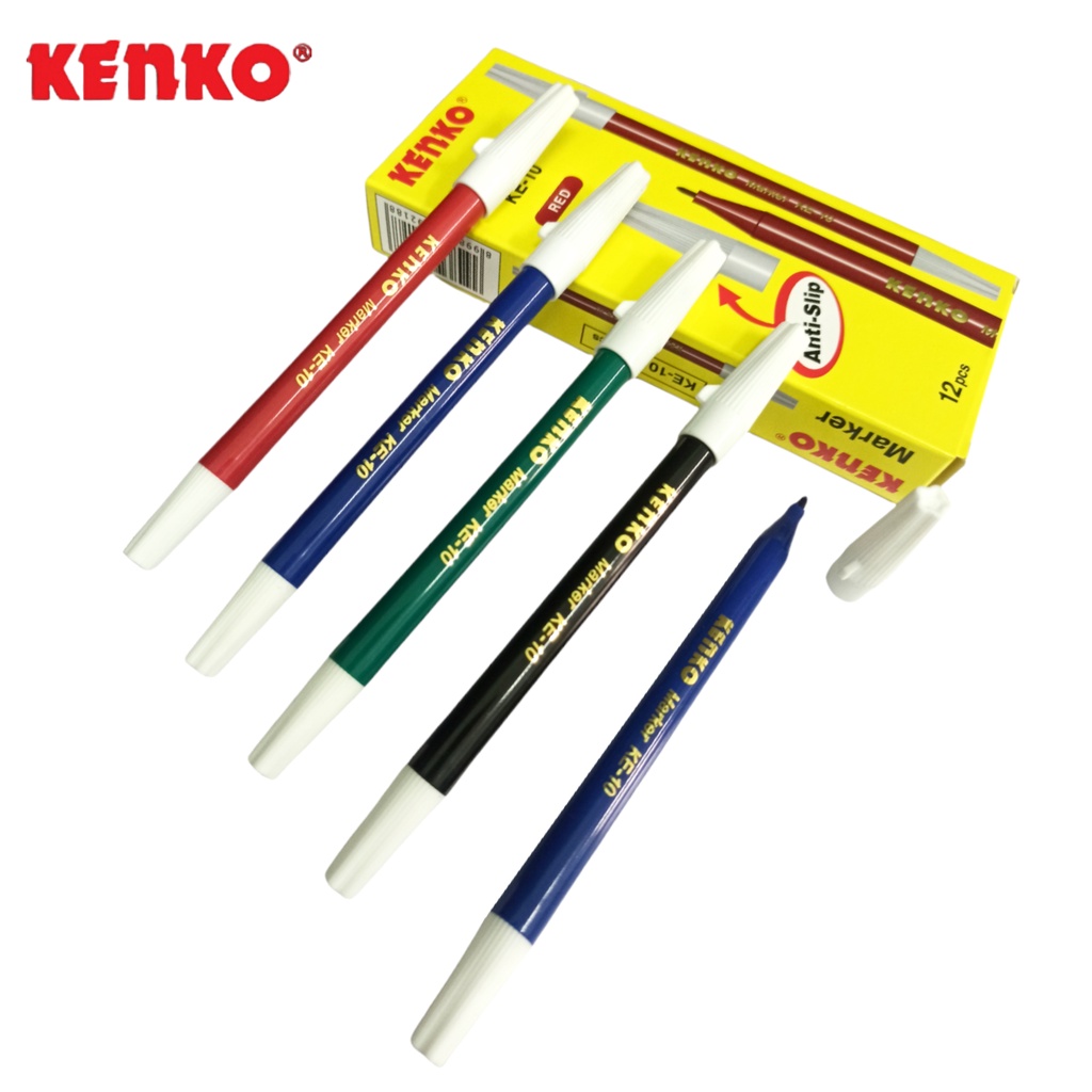 

SOS Spidol KENKO Kecil KE-10(12pc) /Spidol Kecil/Marker