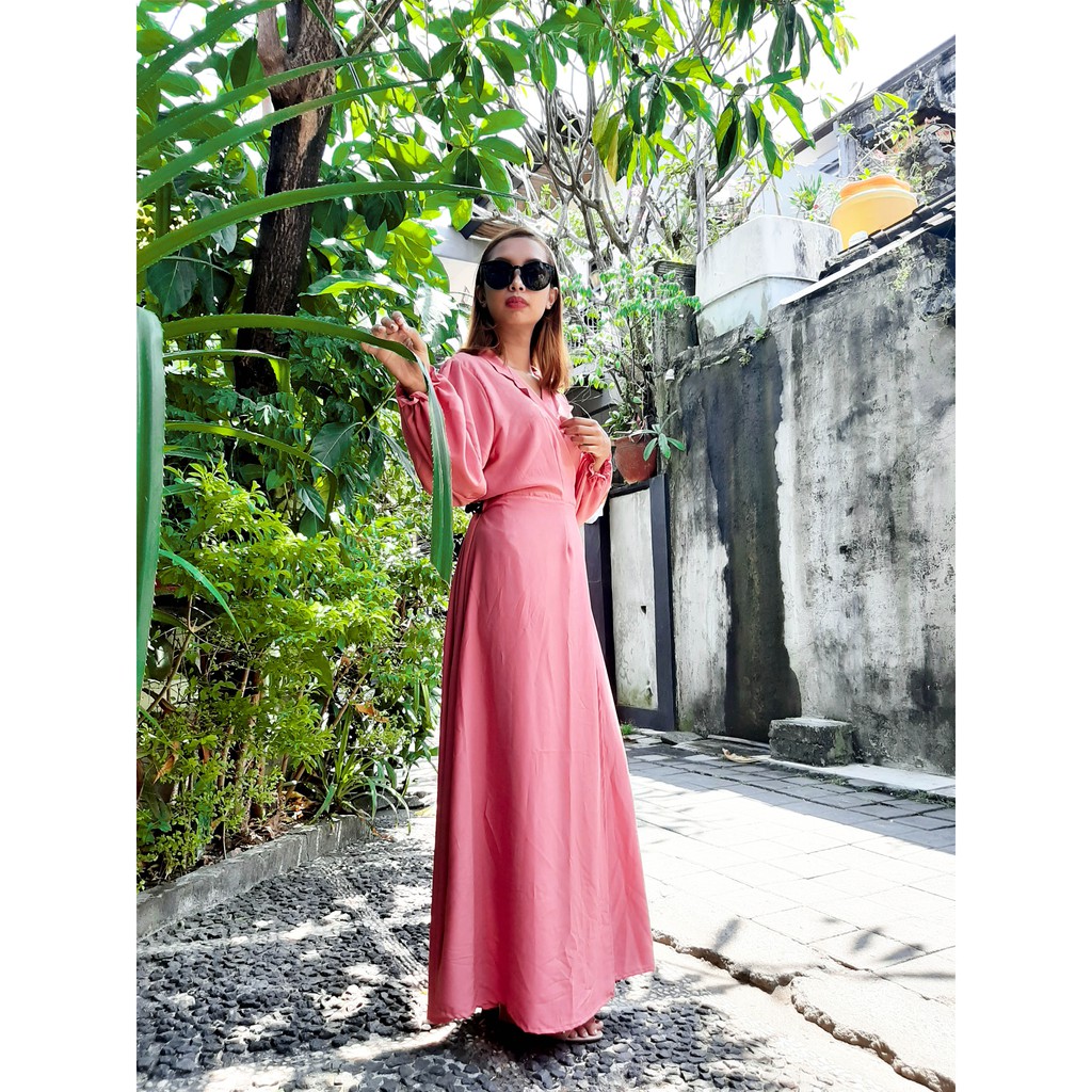 Svana Long Dress Plain