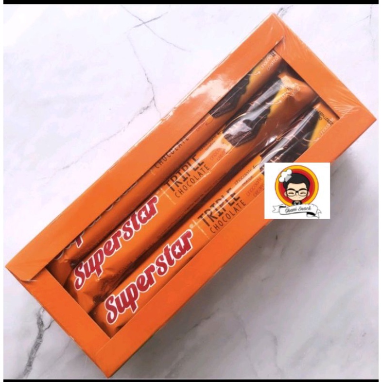 

Superstar Wafer 1 PAK isi 12x16gr - coklat nikmat enak