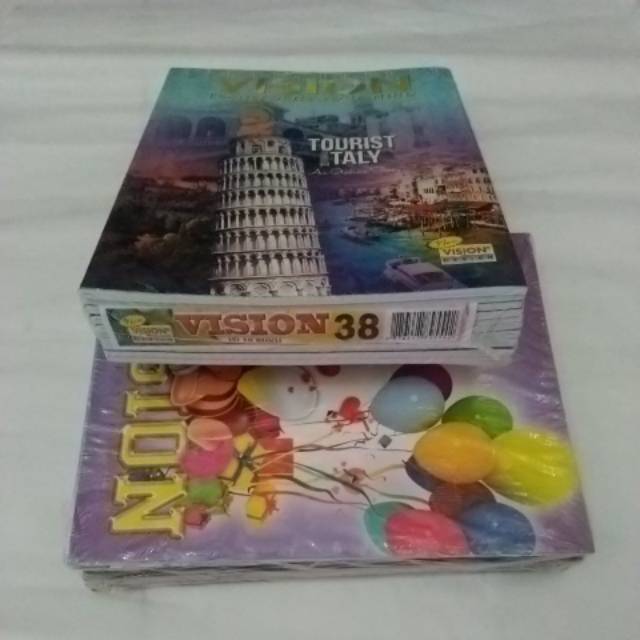 

Buku Tulis Vision 38