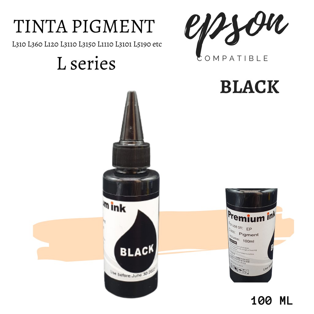 Tinta Pigment Epson L310 L360 L120 L3110 L3150 L1110 L3101 L5190 1 PAKET 4 WARNA