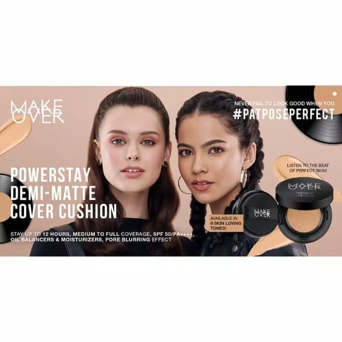 MAKE OVER REFILL POWERSTAY DEMI MATTE COVER CUSHION