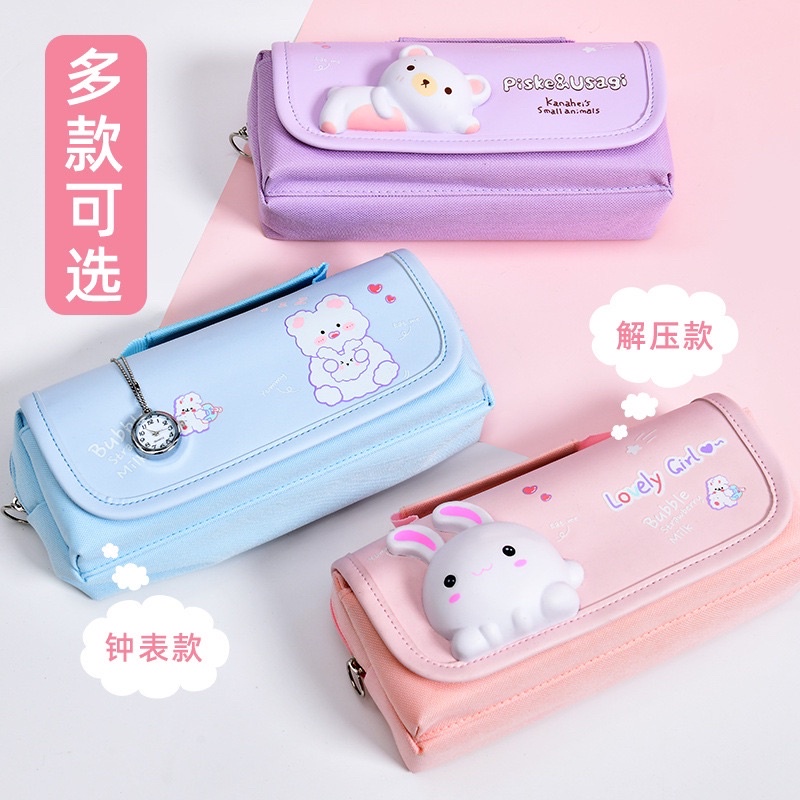 

RB Tempat Pensil Kotak Pensil 3D Squishy Hardcase Waterproof