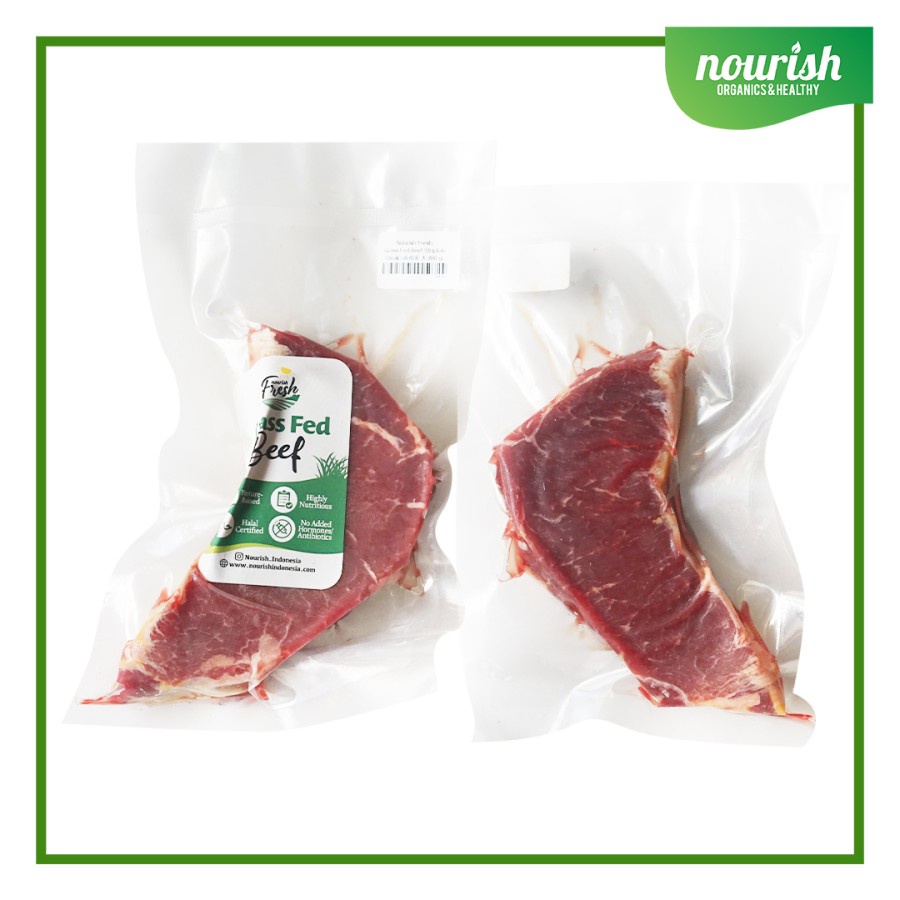 Grass Fed Striploin Steak GRADE A 200 gr