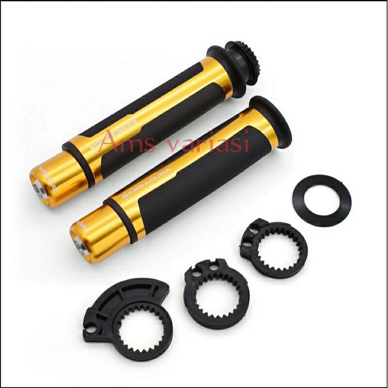 Handgrip Handfat motor +Jalu Stang BARRACUDA ORI CNC NMAX AEROX ADV PCX LEXI VIXION VARIO BEAT MIO