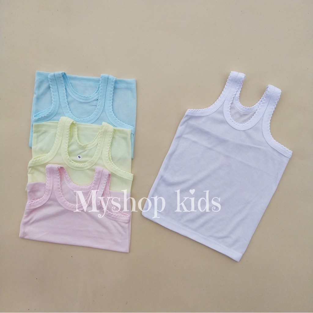  KAOS DALAM BAYI  SINGLET ANAK 0 2 TAHUN Shopee Indonesia