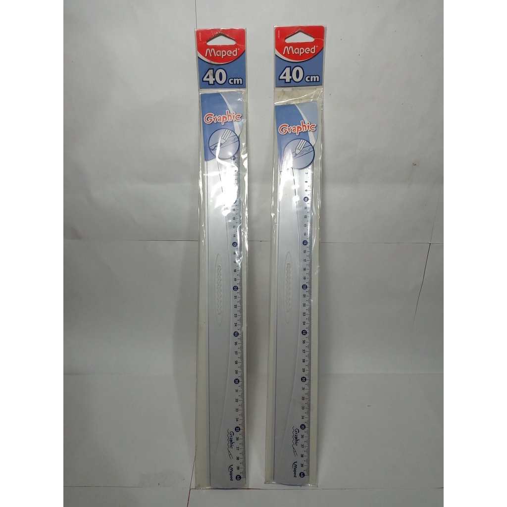 

[Cuci Gudang] MAPED - Penggaris Graphic 40 cm || Penggaris 30 cm (Balok)