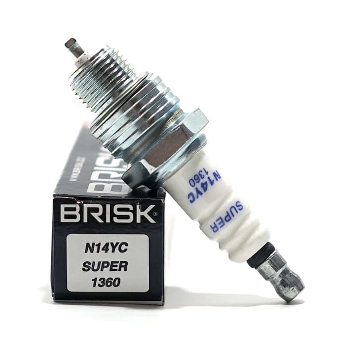 Busi BRISK Mesin Tempel Yamaha 2Tak / 4Tak Original BRISK