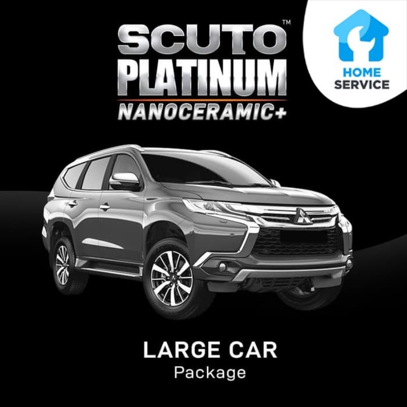 Scuto Nano Ceramic+ PLATINUM PACKAGE (Laminating mobil) LARGE CAR (5 layer )