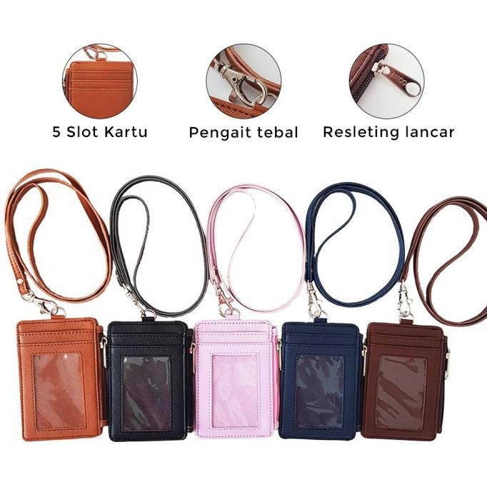 

Office & Stationery | Document Organizer | Id Card Holder Resleting Name Tag Zipper Id Card Name Tag Gantung Pria | Best Seller