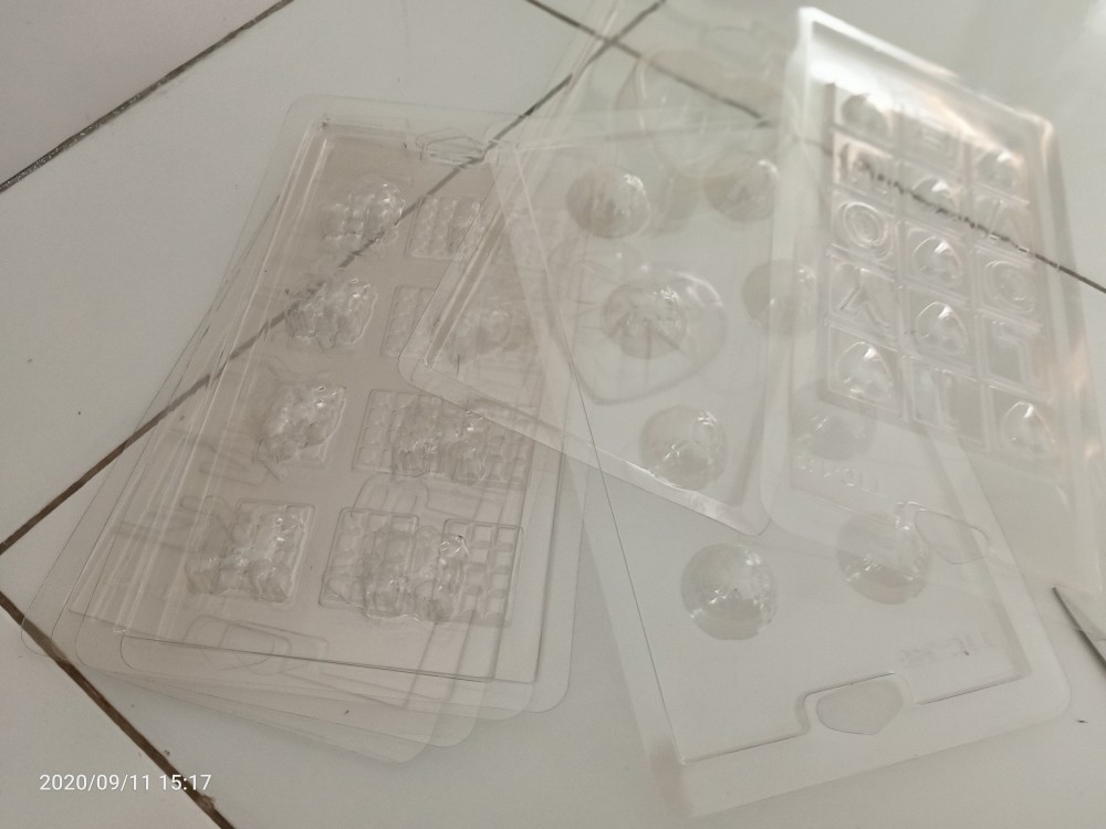 Cetakan Coklat/puding Model Box Kotak Bentuk Hati Valentine / Ttc 148 Gieshop