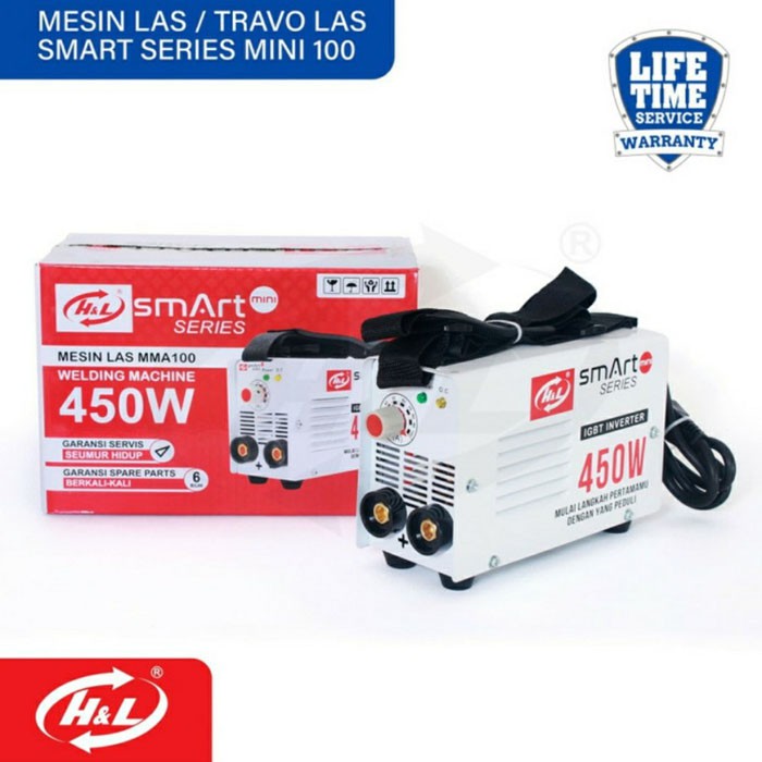 HL MMA100 Mesin Las 450 Watt Welding Machine Inverter