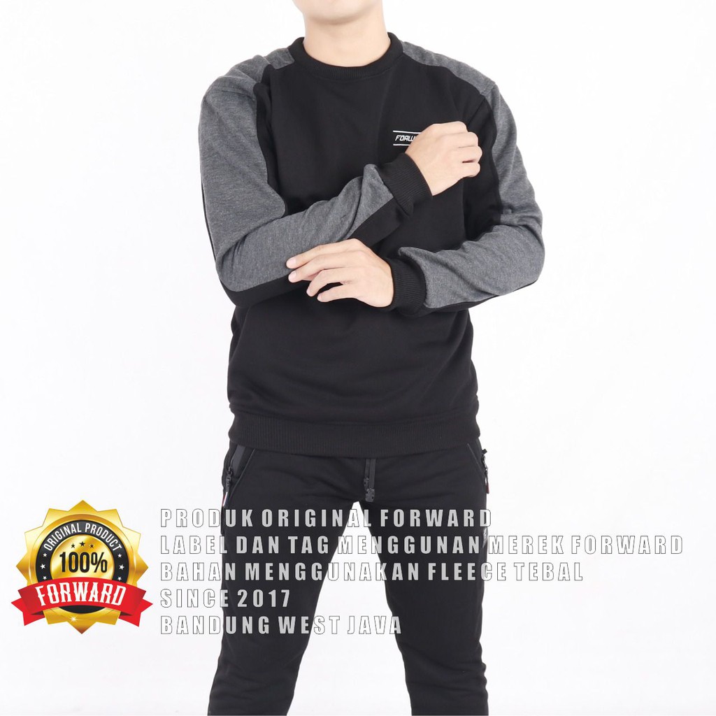 Jaket Pria Sweater Hoodie Forward System