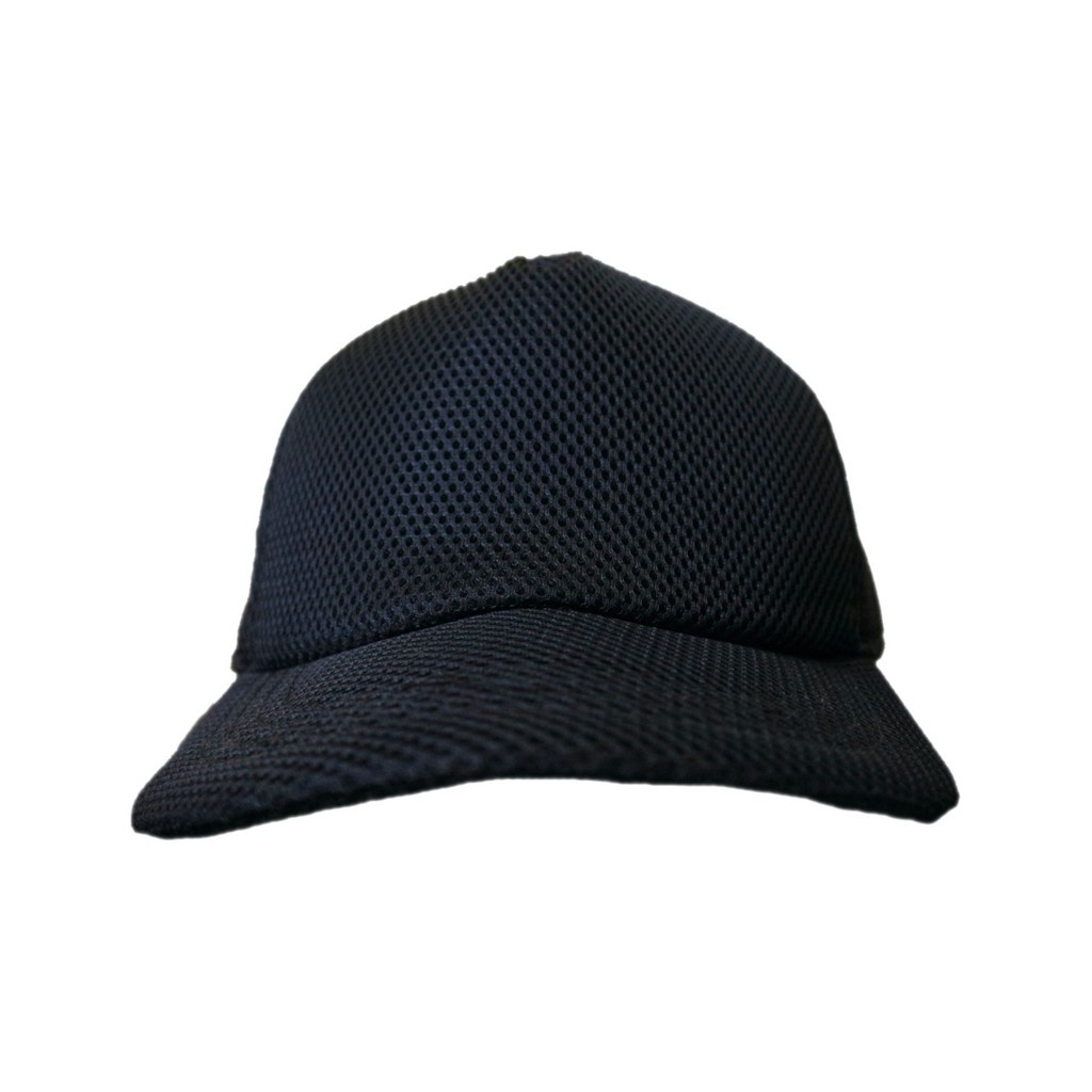 Topi Doblmesh / Tactical / Jalames Polos Hitam Non Velcro