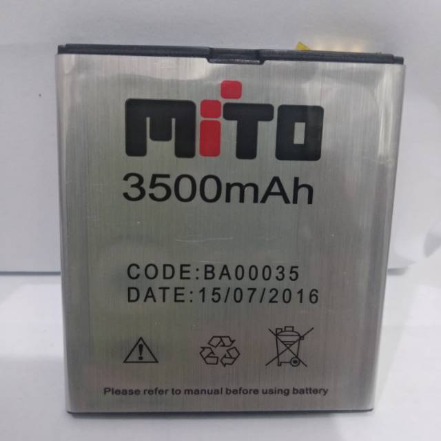 Baterai Battery mito A800 original battery hp (BA00035)