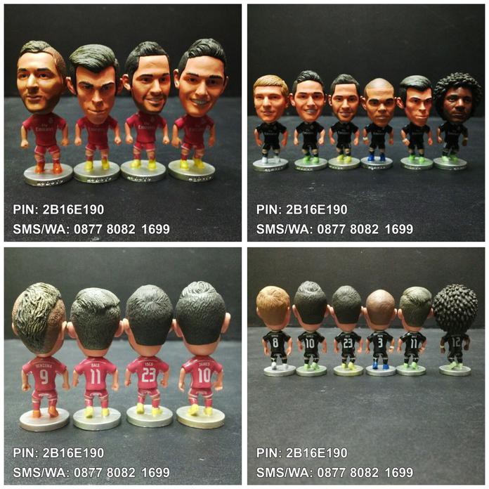 Mini Figure Kodoto Pemain Bola Real Madrid Putih