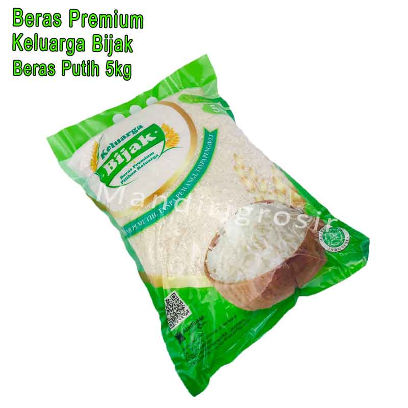 Beras Putih *Beras Keluarga Bijak * Beras Premium * 5kg