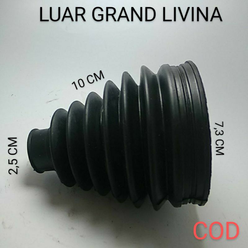 Karet Boot As Roda Cv Joint LUAR LIVINA GRAND LIVINA LUAR OUT OUTER