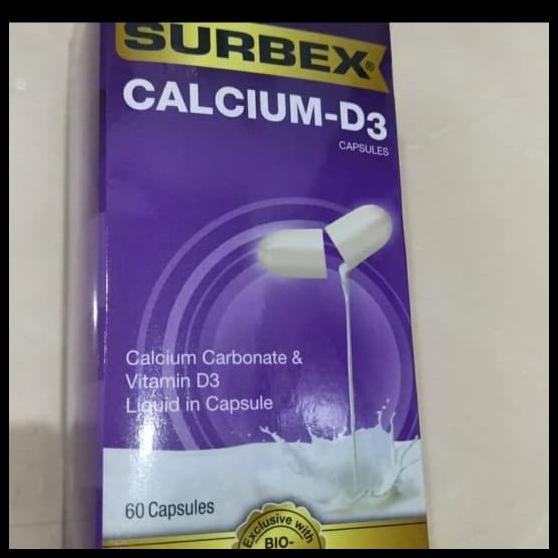 Surbex Calcium/Kalsium D3