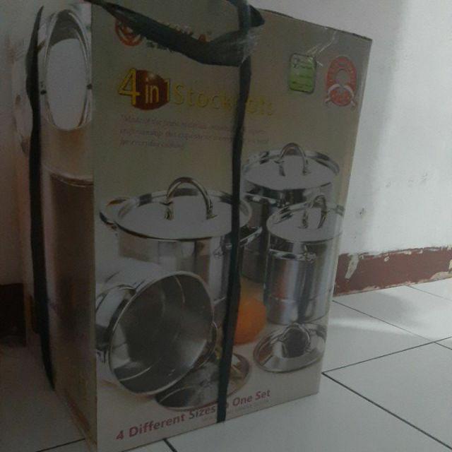 Panci Supra 4 In 1 Steamer / Panci Dandang Supra