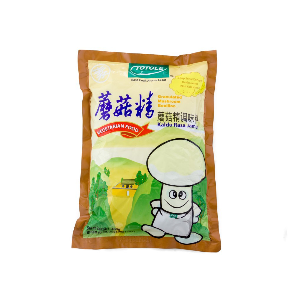 

Totole Granulated Mushroom 400gr Pak