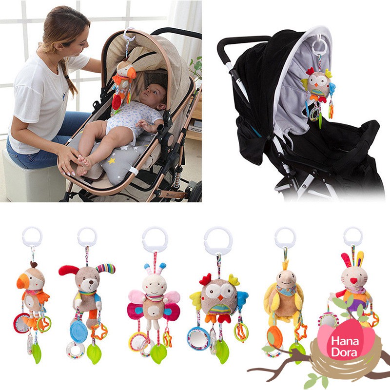 Catell Love Rattle Teether RT01 - Mainan Stroller Gigitan Bayi